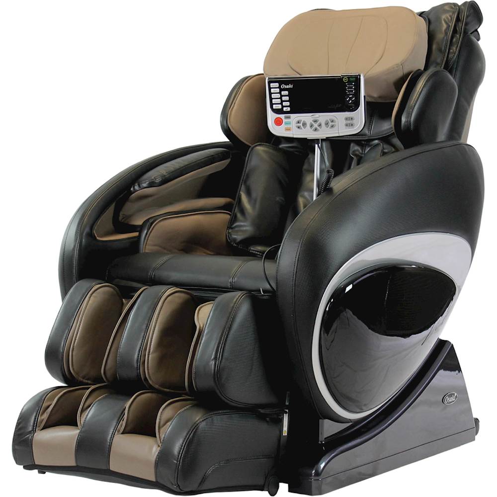 Left View: Osaki - OS-4000T Massage Chair - Black