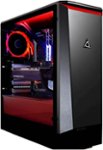 Front Zoom. CLX - SET Gaming Desktop - AMD Ryzen 7-Series - 32GB Memory - 3TB Hard Drive + 960GB Solid State Drive - Black/Red.