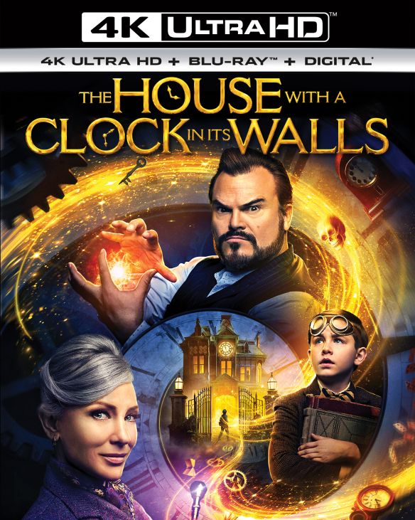 The House with a Clock in Its Walls [Includes Digital Copy] [4K Ultra HD Blu-ray/Blu-ray] [2018]