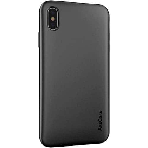 strongfit case for apple iphone xs max - black strongfit case for apple iphone xs max - black