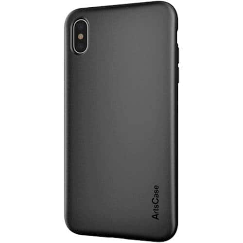 strongfit case for apple iphone xs max - black strongfit case for apple iphone xs max - black
