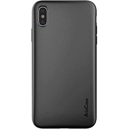 strongfit case for apple iphone xs max - black strongfit case for apple iphone xs max - black