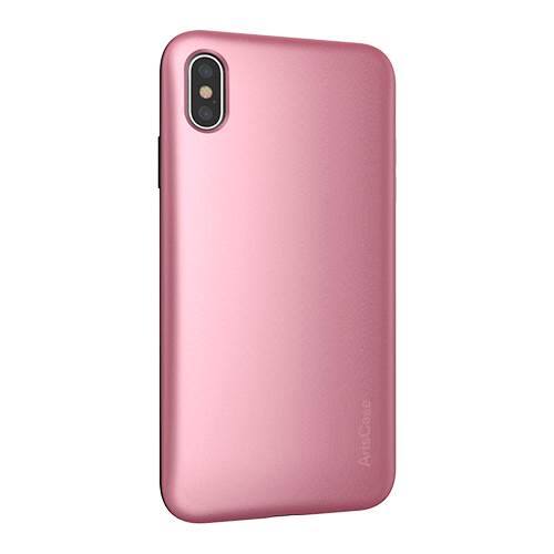 strongfit case for apple iphone xs max - rose gold/black strongfit case for apple iphone xs max - rose gold/black