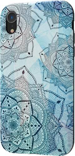 strongfit designers tough case for apple iphone xr - blue mandalas strongfit designers tough case for apple iphone xr - blue mandalas