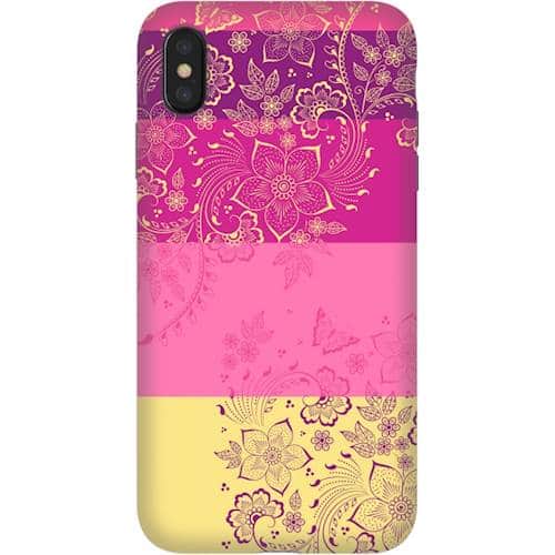 strongfit designers tough case for apple iphone xs max - wild flowers strongfit designers tough case for apple iphone xs max - wild flowers