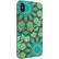 Angle. ArtsCase - StrongFit Designers Case for Apple® iPhone® XS Max - Emerald And Teal Gilded Mandala.