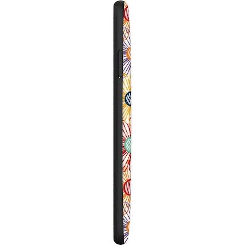 strongfit designers tough case for apple iphone xs max - rainbow floral