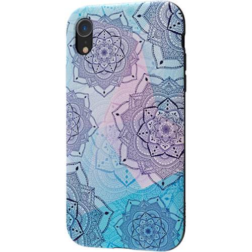 strongfit designers tough case for apple iphone xr - blue purple mandalas strongfit designers tough case for apple iphone xr - blue purple mandalas