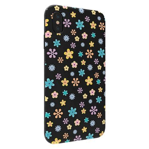 strongfit designers tough case for apple iphone xs max - flowers