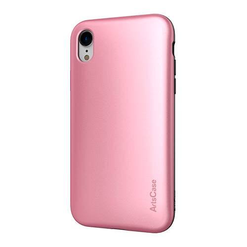 strongfit case for apple iphone xr - rose gold/black strongfit case for apple iphone xr - rose gold/black