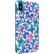 Angle. ArtsCase - StrongFit Designers Case for Apple® iPhone® XS Max - Watercolor Fruit Butterflies - Aqua And Sapphire.