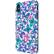 Front. ArtsCase - StrongFit Designers Case for Apple® iPhone® XS Max - Watercolor Fruit Butterflies - Aqua And Sapphire.