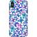 Left. ArtsCase - StrongFit Designers Case for Apple® iPhone® XS Max - Watercolor Fruit Butterflies - Aqua And Sapphire.