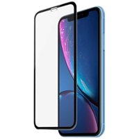 ArtsCase - Strong Shield Glass Clear Screen Protector for Apple® iPhone® XR and Apple iPhone 11 - Black Frame - Angle_Zoom