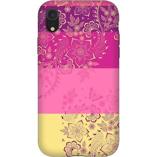 strongfit designers tough case for apple iphone xr - wild flowers strongfit designers tough case for apple iphone xr - wild flowers