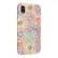 Angle. ArtsCase - StrongFit Designers Tough Case for Apple® iPhone® XR - Rainbow Floral.