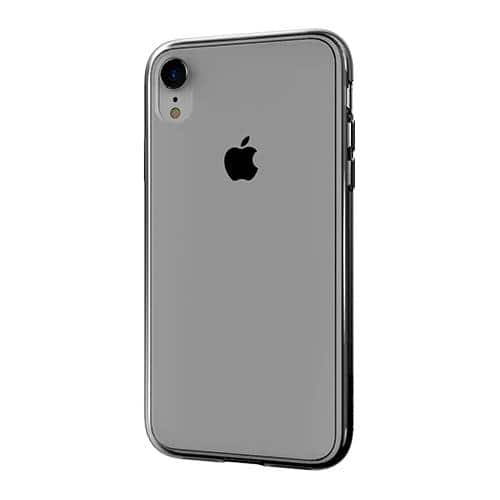 impact hybrid case for apple iphone xr - clear/clear