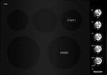 KitchenAid - 30" Built-In Electric Cooktop - Black