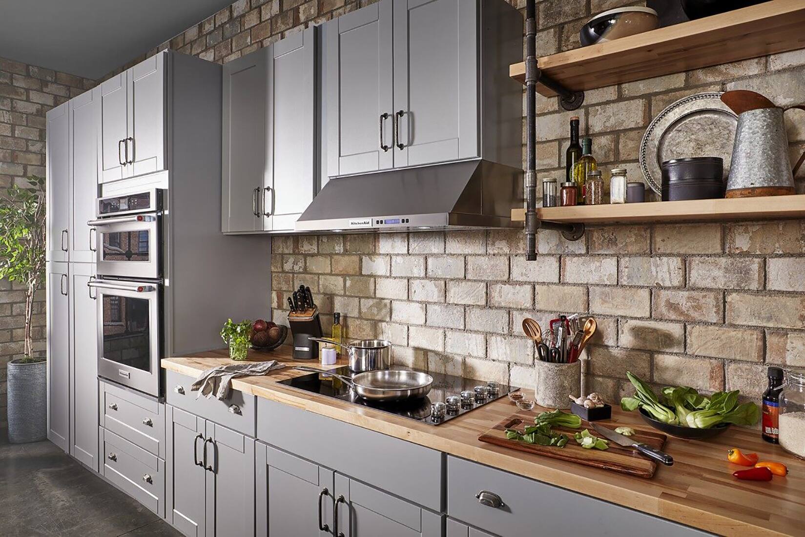 Alt View 17. KitchenAid - 30" Built-In Electric Cooktop - Black.