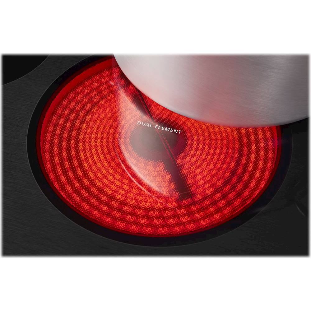 Customer Reviews Whirlpool 30" BuiltIn Electric Cooktop Black WCE97US0HB Best Buy