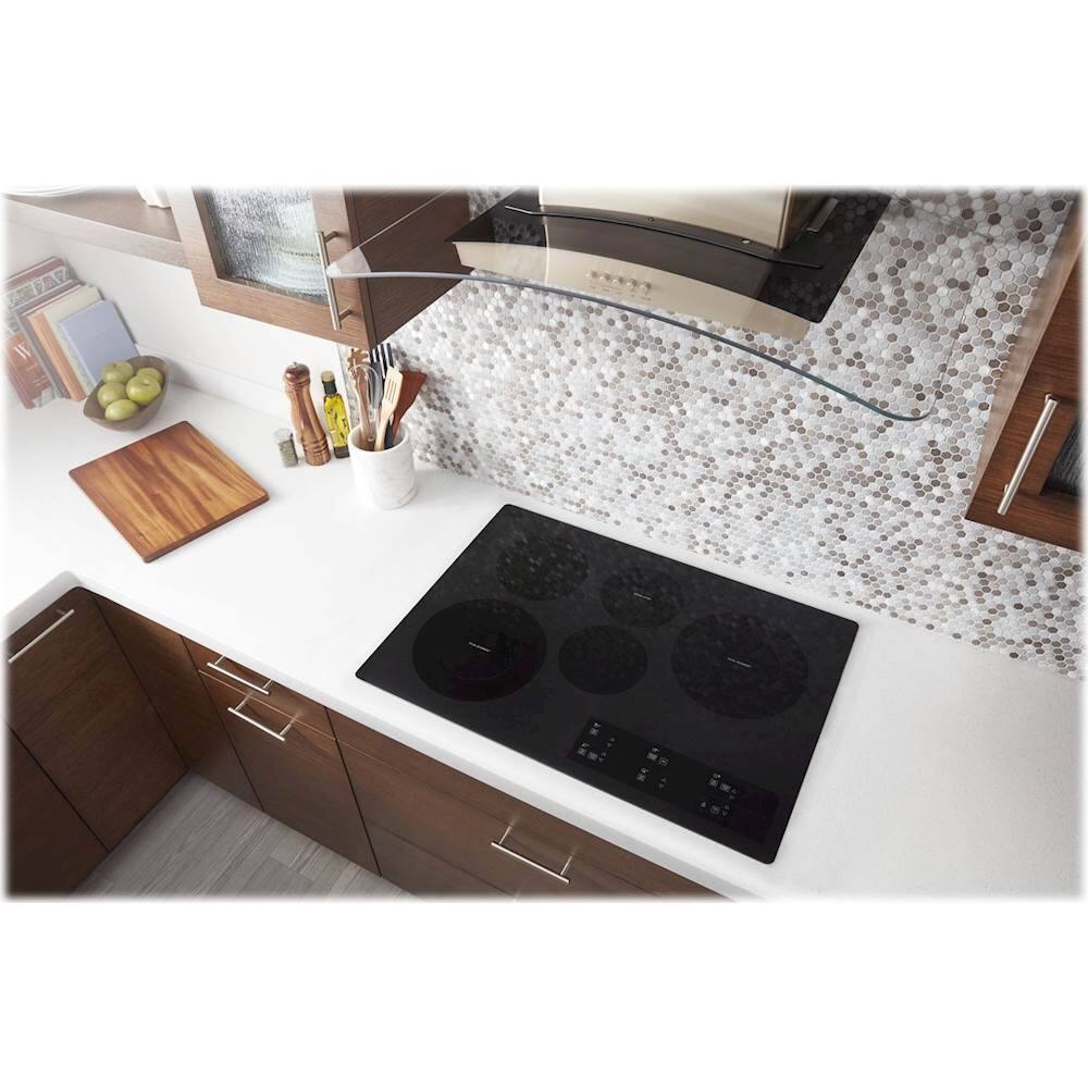 Customer Reviews Whirlpool 30" BuiltIn Electric Cooktop Black