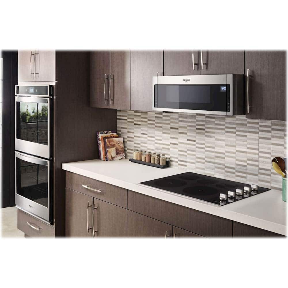 Alt View 13. Whirlpool - 30" Built-In Electric Cooktop - Stainless Steel.