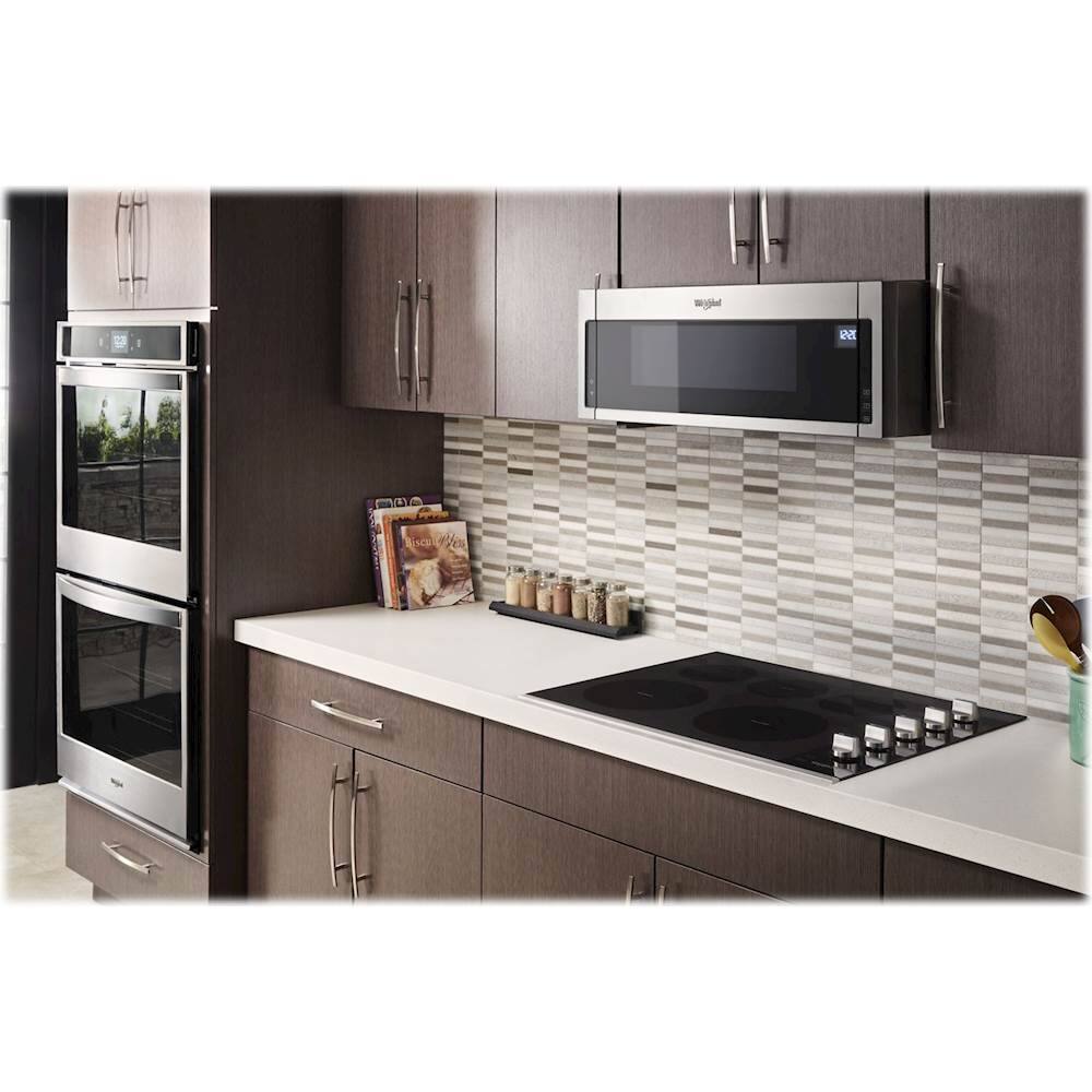 Alt View 13. Whirlpool - 30" Built-In Electric Cooktop - Stainless Steel.