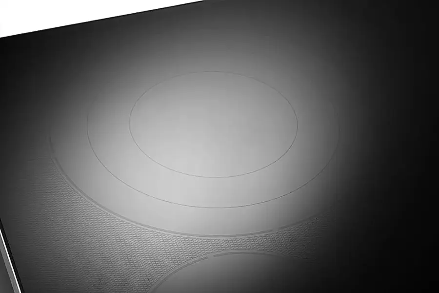 Alt View 14. KitchenAid - 36" Built-In Electric Cooktop - Stainless Steel.