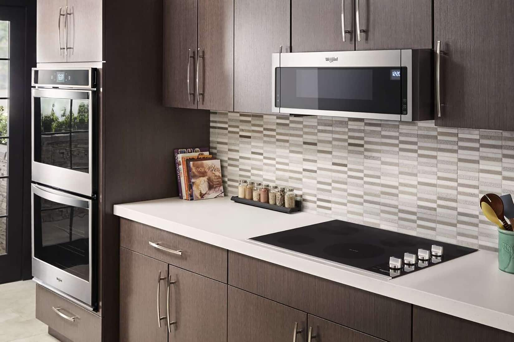 Alt View 16. Whirlpool - 30" Built-In Electric Cooktop - Stainless Steel.