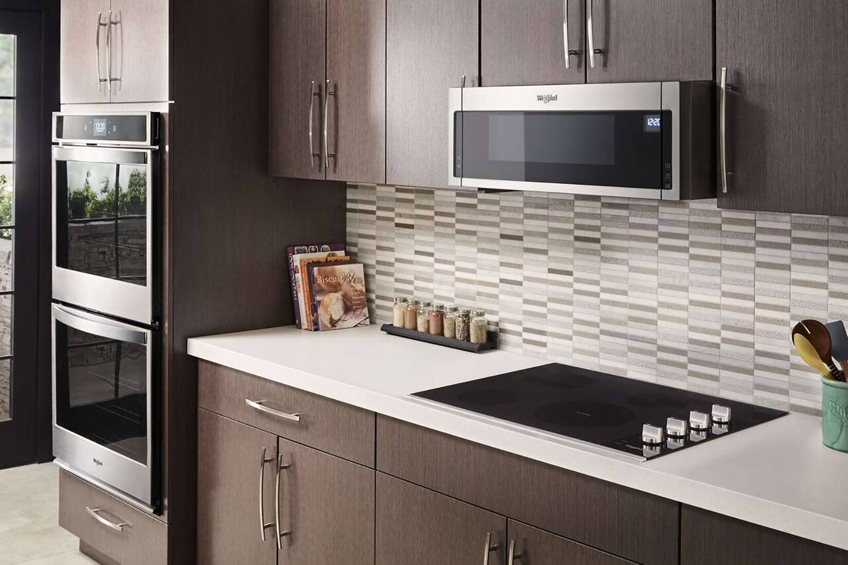 Alt View 16. Whirlpool - 30" Built-In Electric Cooktop - Stainless Steel.