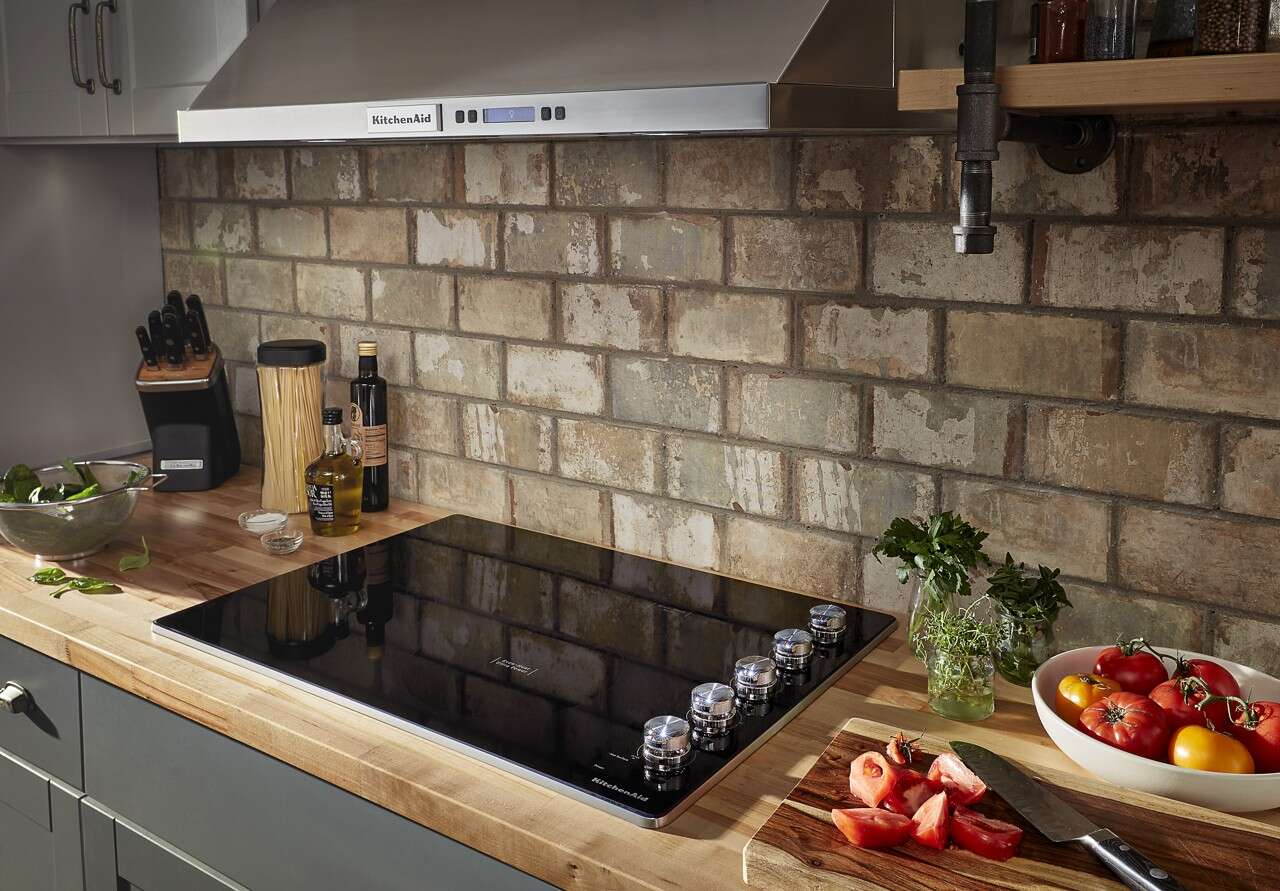 KitchenAid 30 Built-In Electric Cooktop Black KCES550HBL - Best Buy