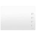 Whirlpool - 30 in. Wide 4 element Built-In Electric Cooktop - White