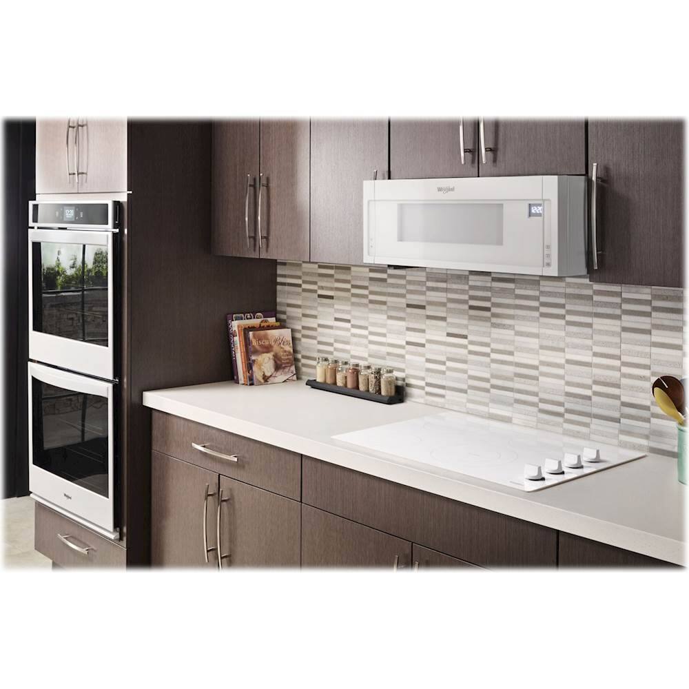 Alt View 14. Whirlpool - 30" Built-In Electric Cooktop - White.