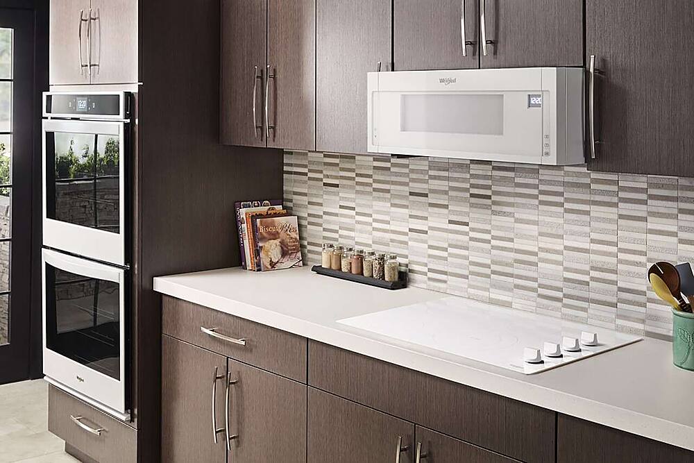 Alt View 16. Whirlpool - 30" Built-In Electric Cooktop - White.