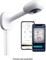 Nanit - Plus Smart Baby Monitor & Wall Mount - White - Front_Zoom