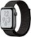 Left Zoom. Geek Squad Certified Refurbished Apple Watch Nike+ Series 4 (GPS) 44mm Space Gray Aluminum Case w/Black Nike Sport Loop - Space Gray Aluminum.