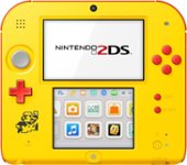 Front Zoom. 2DS Super Mario Maker Edition with Super Mario Maker for Nintendo 3DS - Yellow Red.