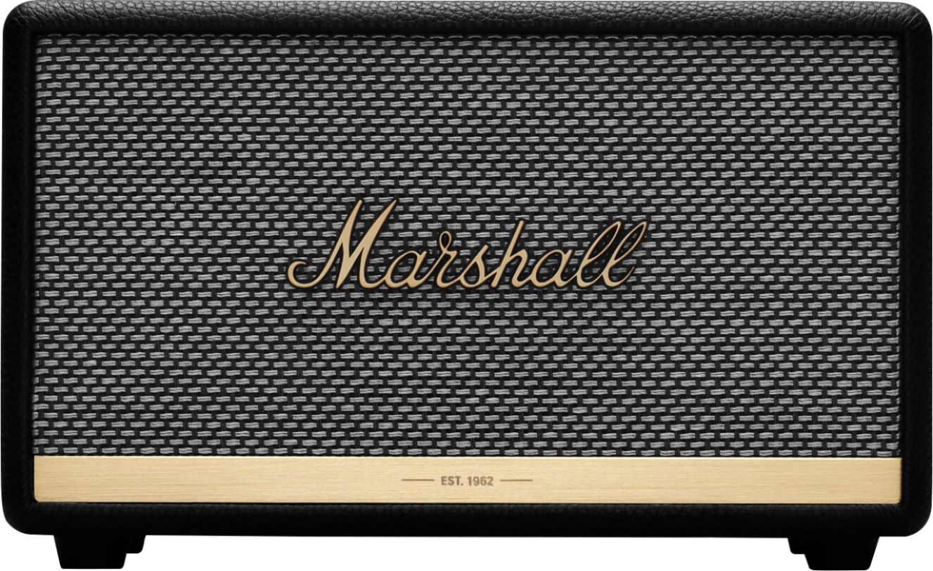 オーディオ機器 スピーカー Marshall Acton II Bluetooth Speaker Black 1002481 - Best Buy