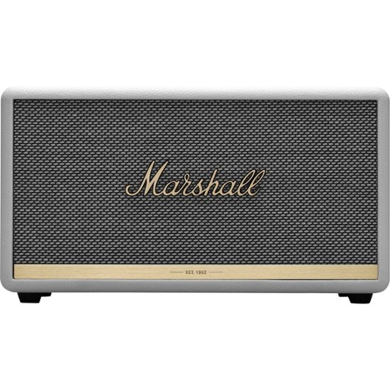 Marshall Stanmore II Bluetooth Speaker White 1002487 - Best Buy