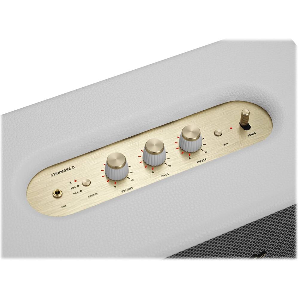 Marshall Stanmore II Bluetooth Speaker System (White) 1002487