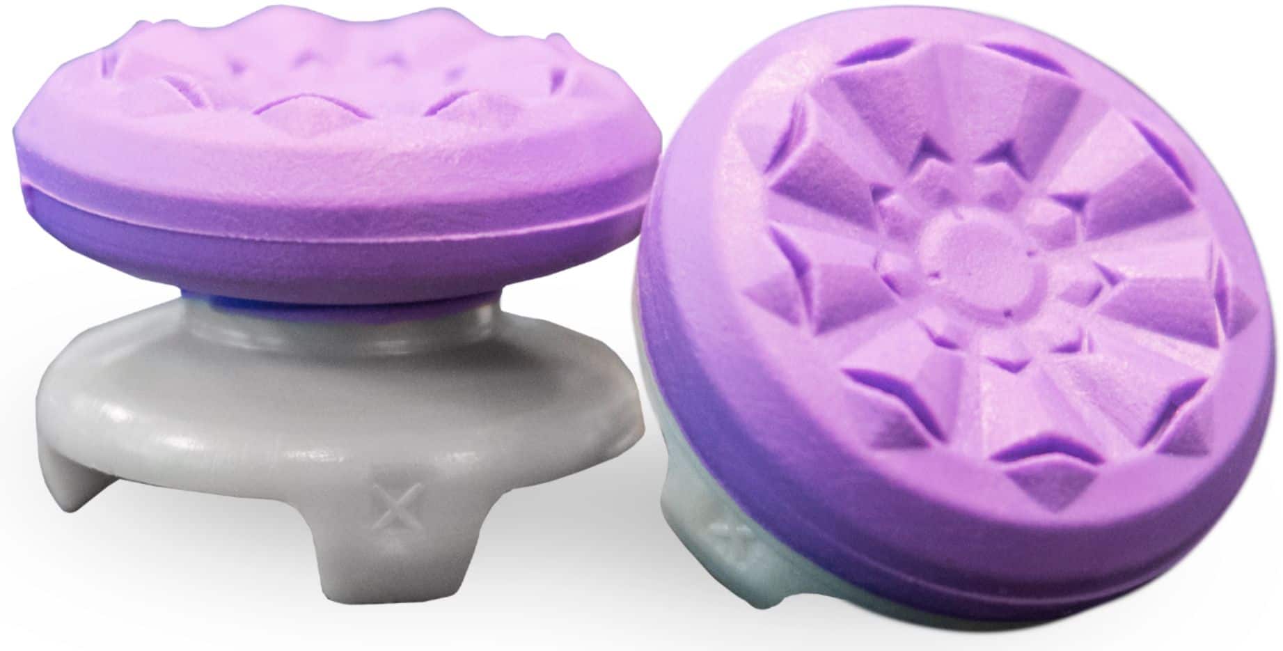 Alt View 11. KontrolFreek - FPS Freek Galaxy 4 Prong Performance Thumbsticks for Xbox Series X|S and Xbox One - Purple/Gray.