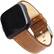 Alt View 11. WITHit - Band Kit for Fitbit™ Versa & Versa Lite, Versa 2 (2-Pack) - Brown Leather and Black Nylon.