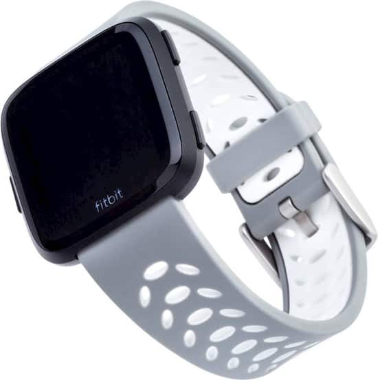 Fitbit versa discount 2 white band