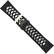 Alt View 11. WITHit - Sport Band Watch Strap for Fitbit™ Versa, Versa Lite and Versa 2 - Black/Gray.
