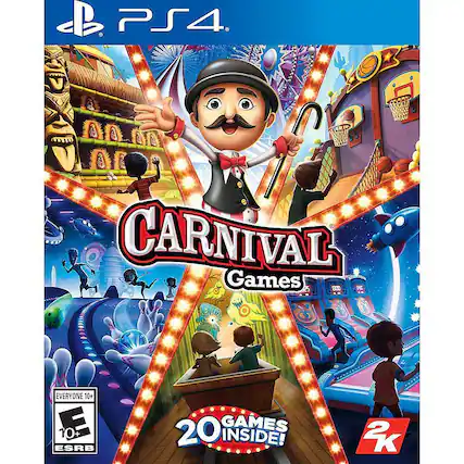 Front. 2K - Carnival Games. - E10+ (Everyone 10+)