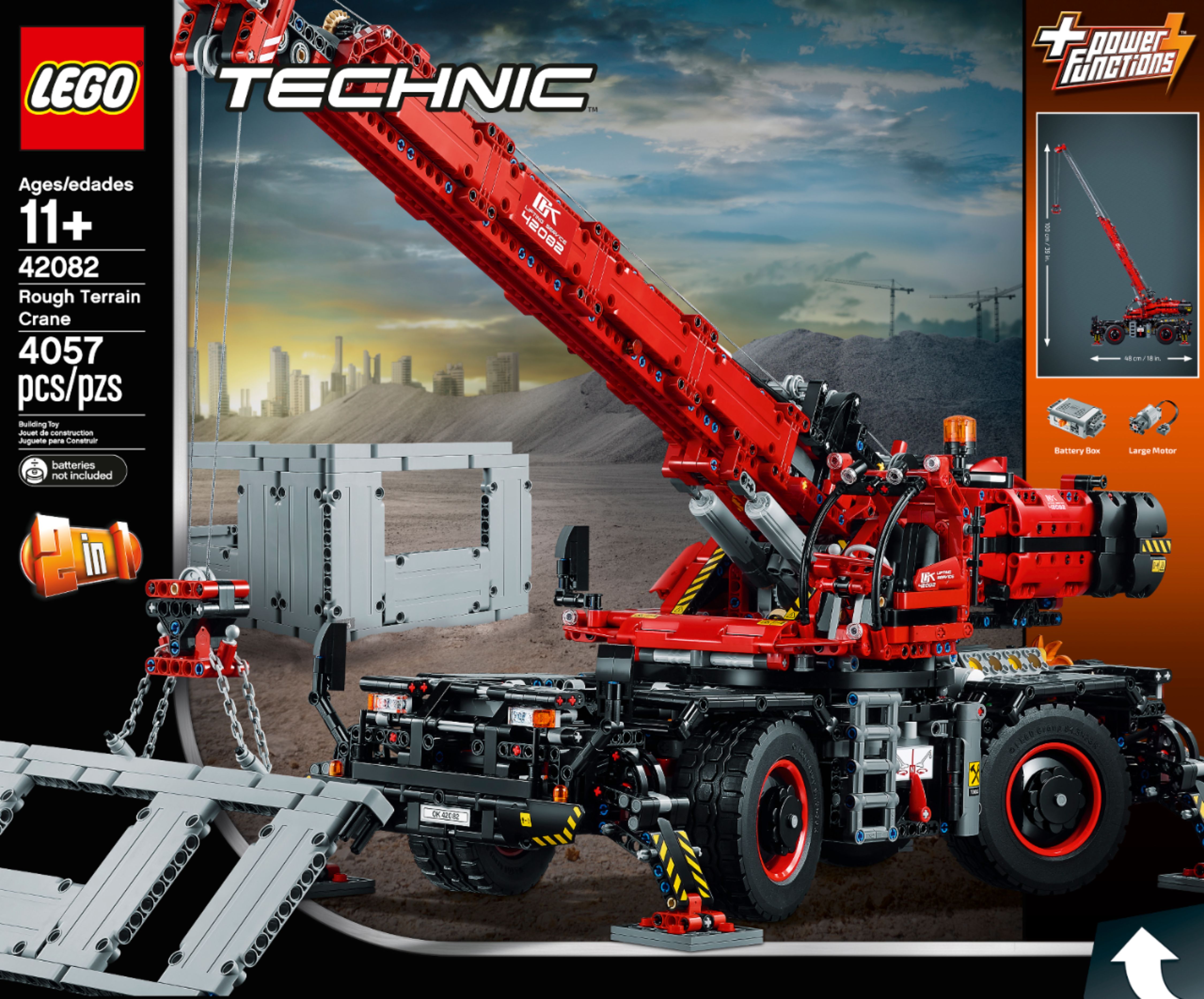 Best Buy: LEGO Technic Rough Terrain Crane 42082 6213715