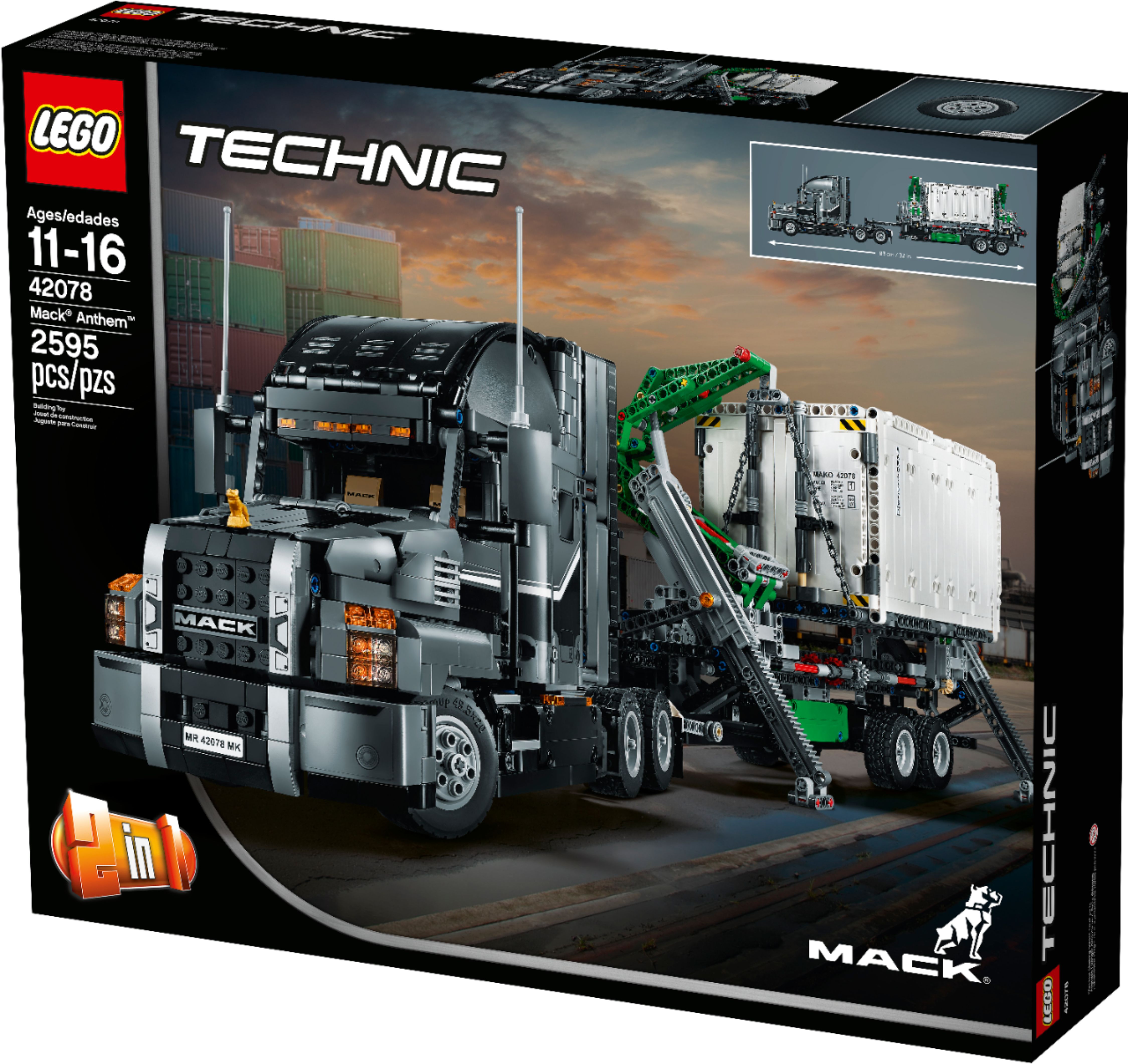 Best Buy: LEGO Technic Mack Anthem 6213707