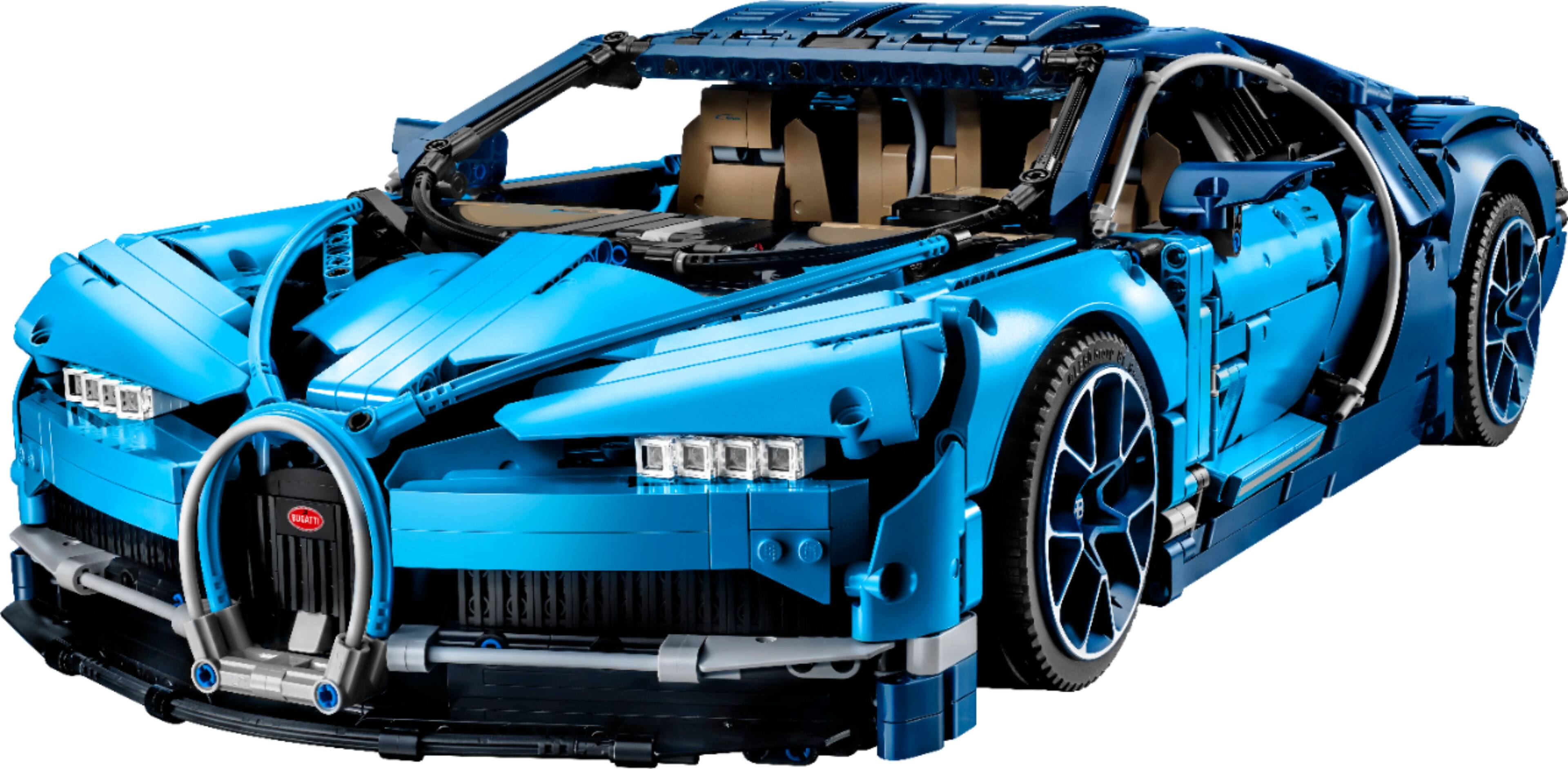 Left. LEGO - Technic Bugatti Chiron 42083.