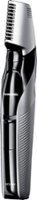 Panasonic - Men’s Body Groomer and Trimmer with 2 Comb Attachments - Black/Silver - Angle_Zoom