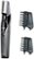 Alt View Zoom 11. Panasonic - Men’s Body Groomer and Trimmer with 2 Comb Attachments - Black/Silver.